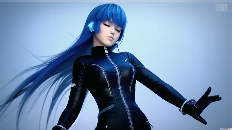 CGI style,Anime Character,Girl,Checkpoint,SD 1.5