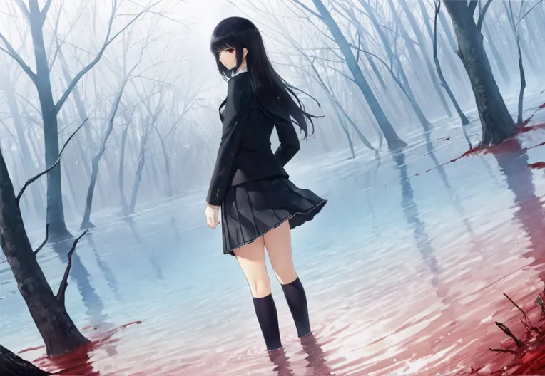 Anime,Anime Style,Hand-Drawn,LoRA,SDXL