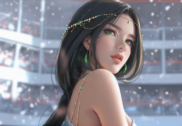 CGI style,Anime Style,Girl,LoRA,SDXL