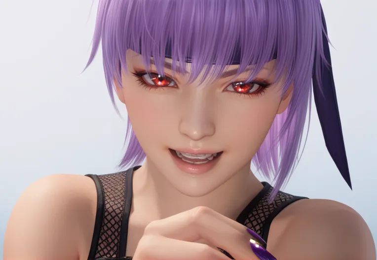 DOA Awards _ Purple Thunder Female Ninja - Ayane-LoRA-cowcat-Shakker