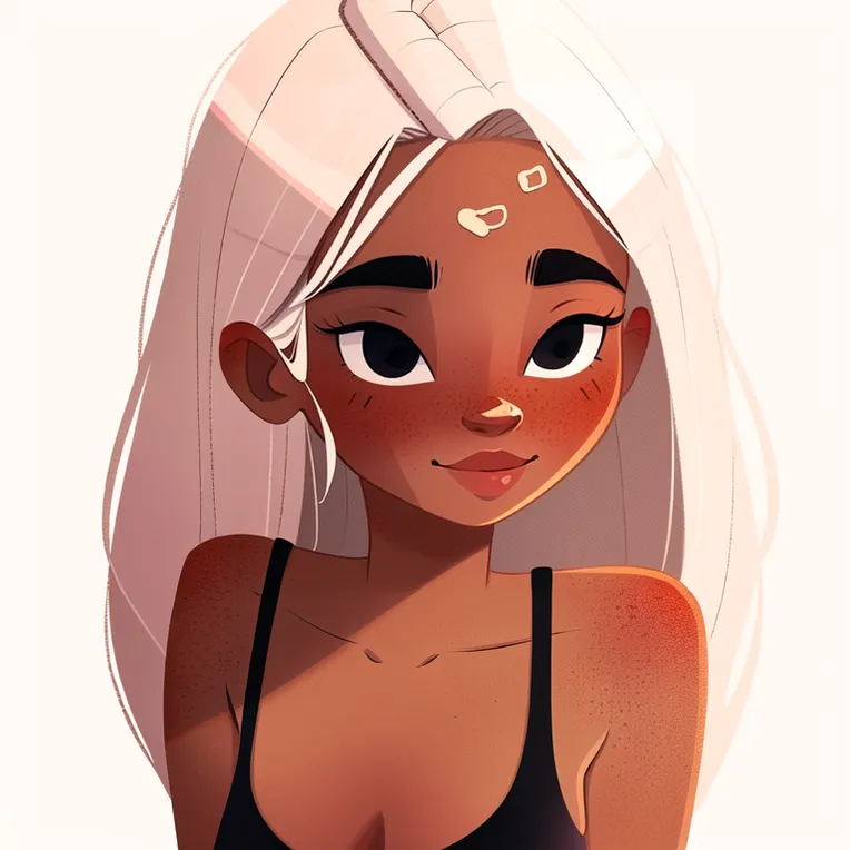 Flat,Flat Illustration,Girl,LoRA,SD 1.5