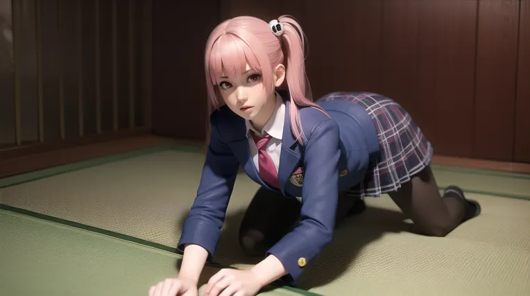 CGI style,Anime Character,Girl,Checkpoint,SD 1.5