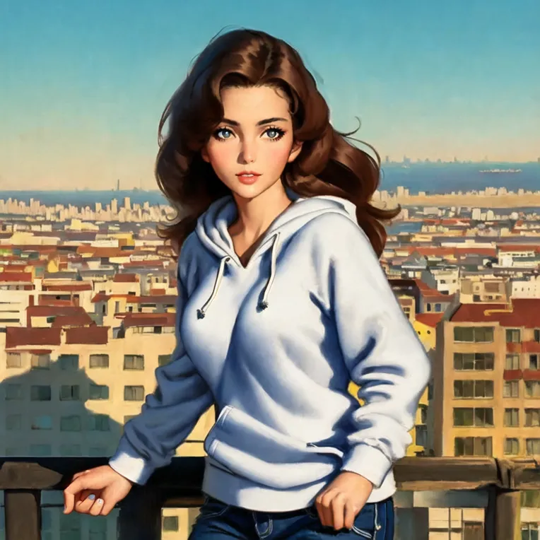 Classic Painting,Traditional Painting Media,Girl,LoRA,SD 1.5