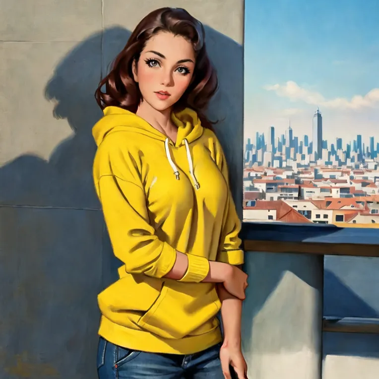 Classic Painting,Traditional Painting Media,Girl,LoRA,SD 1.5