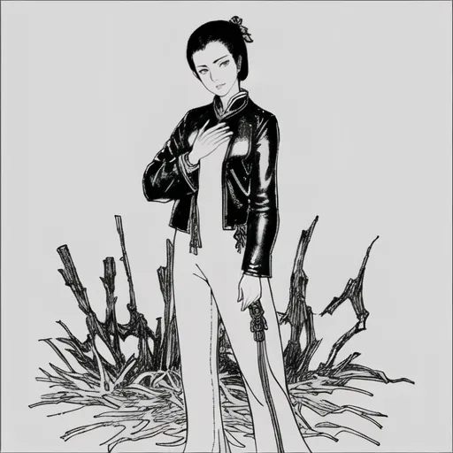 Chinese Style,Traditional Painting Media,Girl,LoRA,SD 1.5