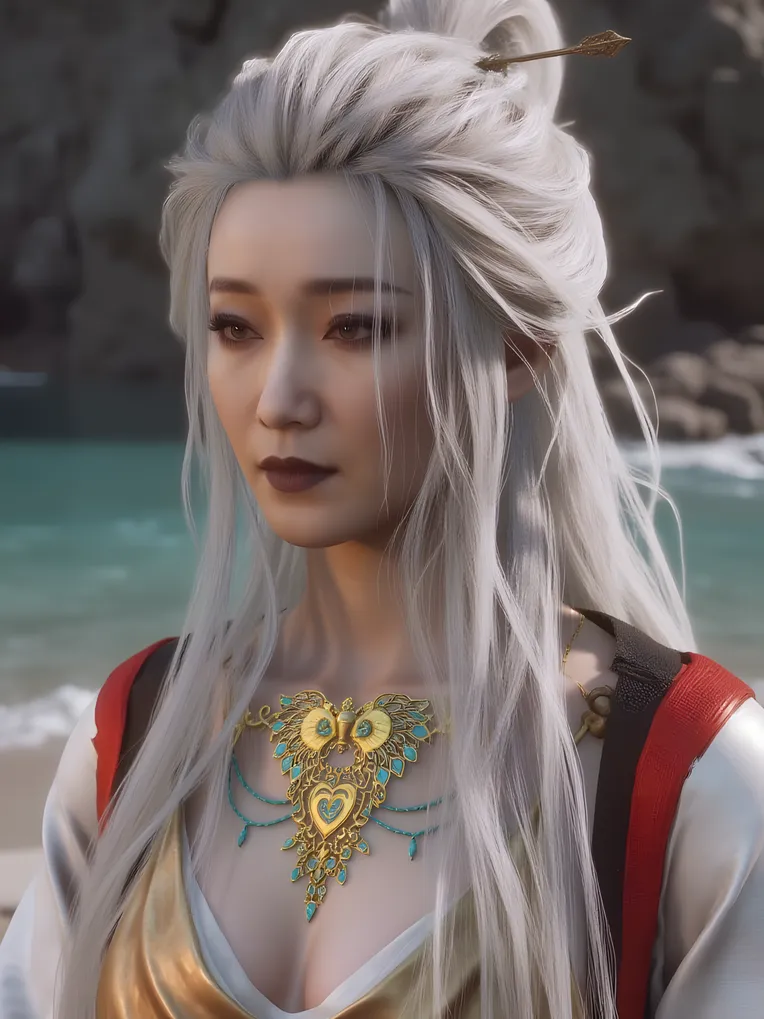 CGI style,Girl,Game Icon & Prop Design,LoRA,FLUX.1