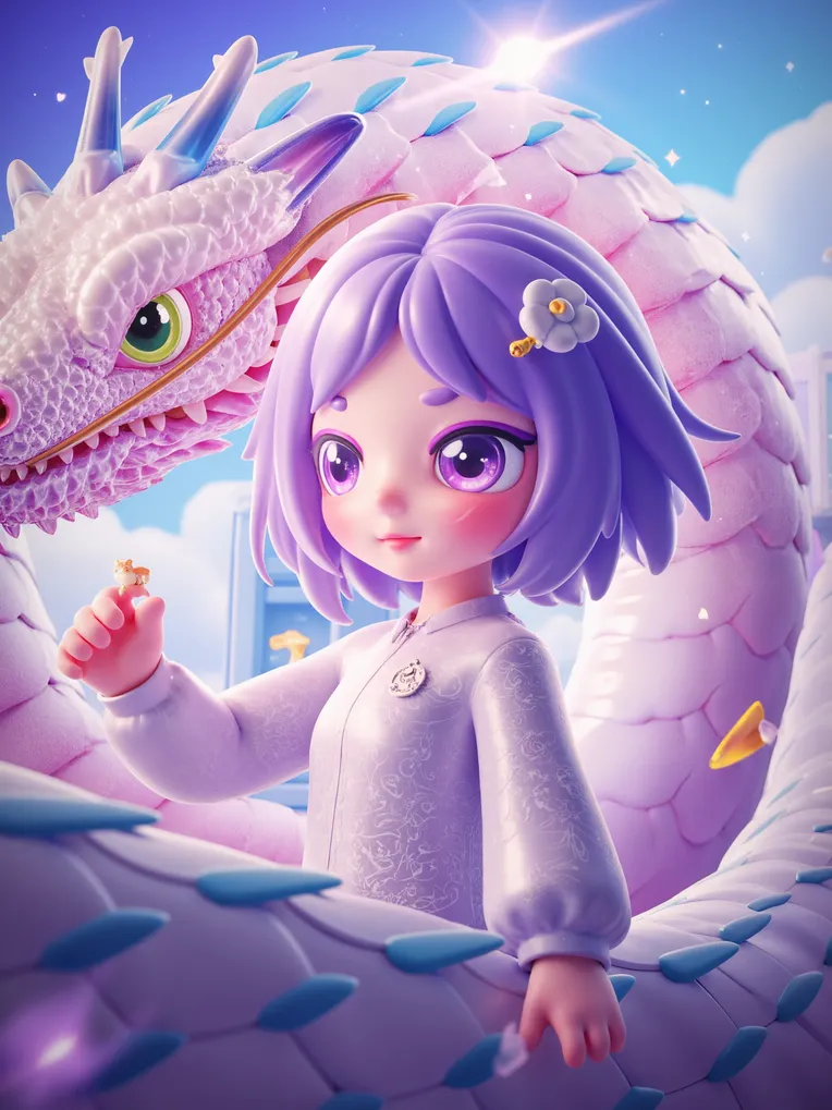 Anime,CGI style,Girl,LoRA,FLUX.1