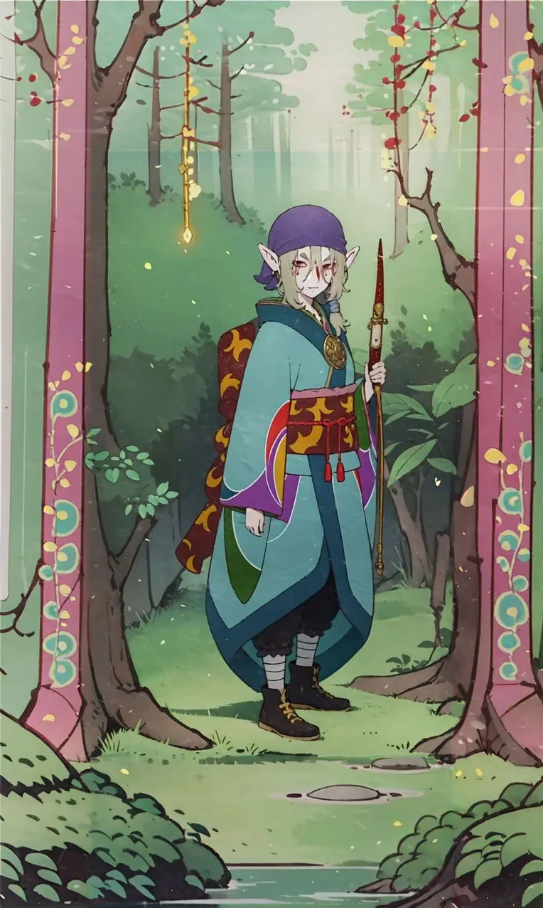 Anime,Anime Character,Hand-Drawn,LoRA,SD 1.5