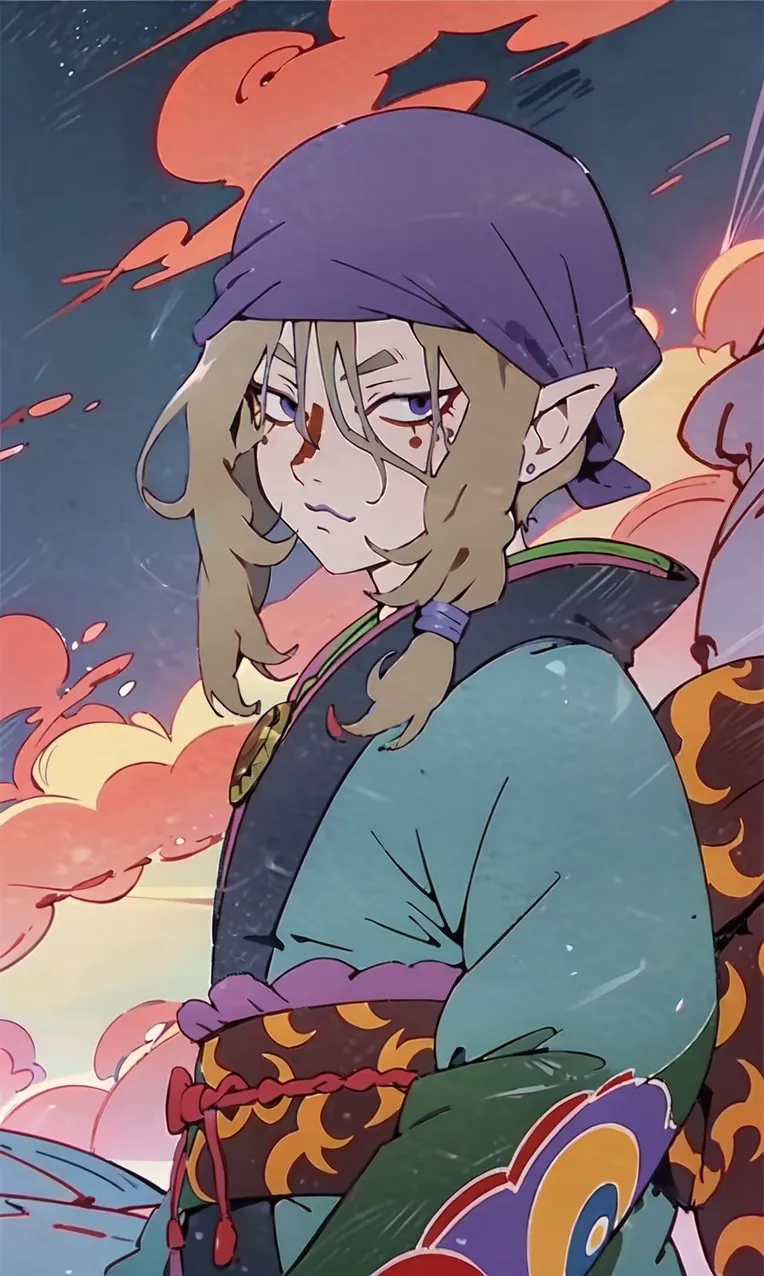 Anime,Anime Character,Hand-Drawn,LoRA,SD 1.5