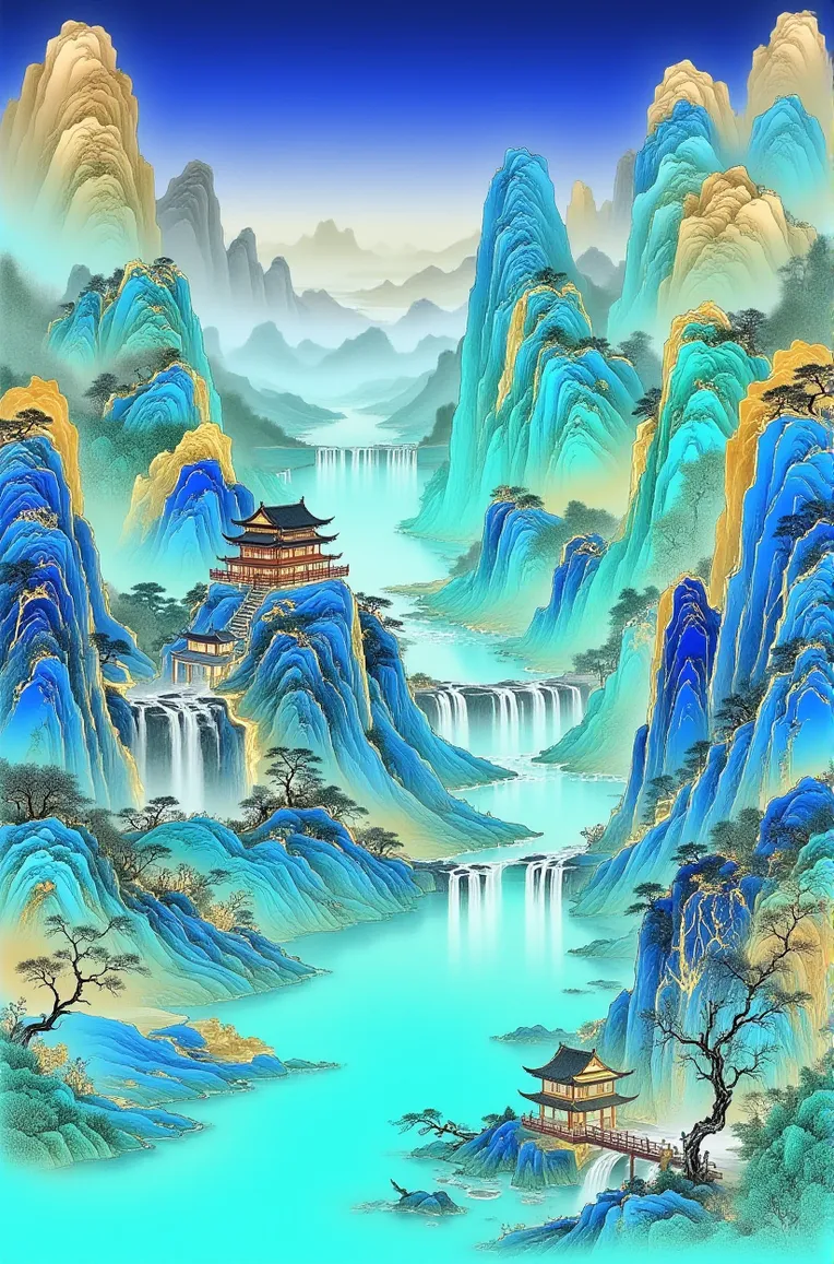 Traditional Painting Media,Style Boost,Landscape,LoRA,FLUX.1