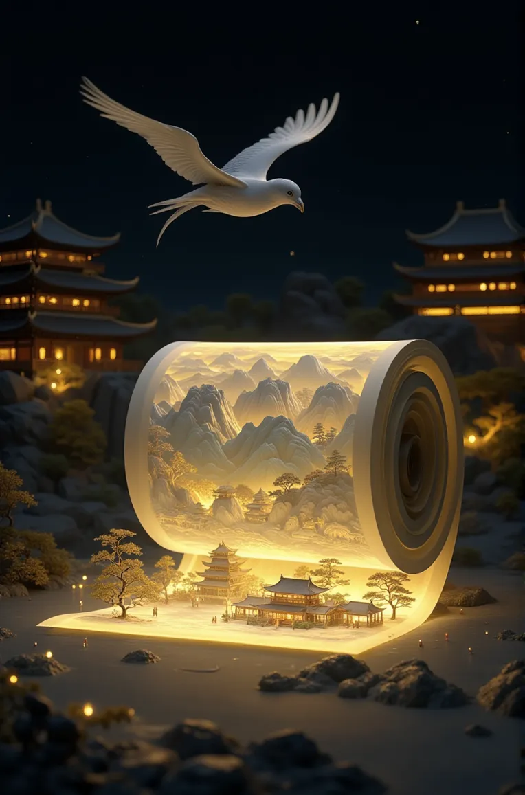 Traditional Painting Media,Style Boost,Landscape,LoRA,FLUX.1