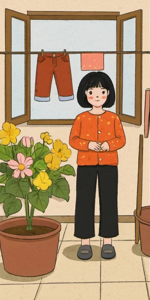 Hand-Drawn,Kids' Illustration,Girl,LoRA,SDXL