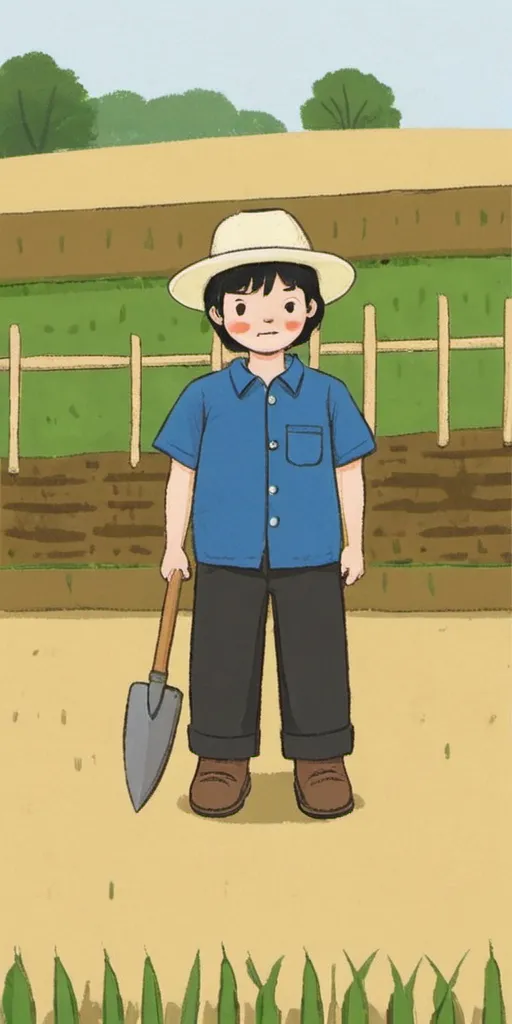 Hand-Drawn,Kids' Illustration,Girl,LoRA,SDXL