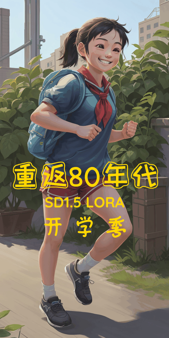 Cartoon style,Anime Style,Girl,LoRA,SD 1.5