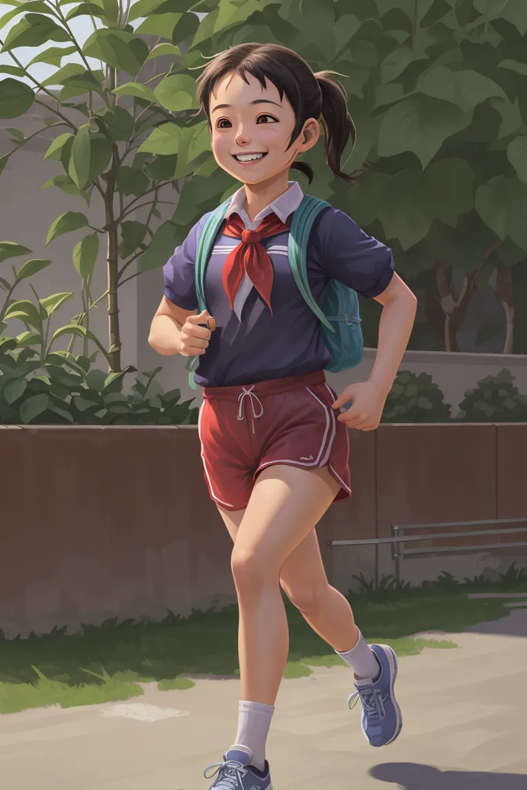 Cartoon style,Anime Style,Girl,LoRA,SD 1.5