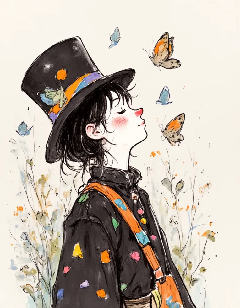 Traditional Painting Media,Style Boost,Animal,LoRA,FLUX.1