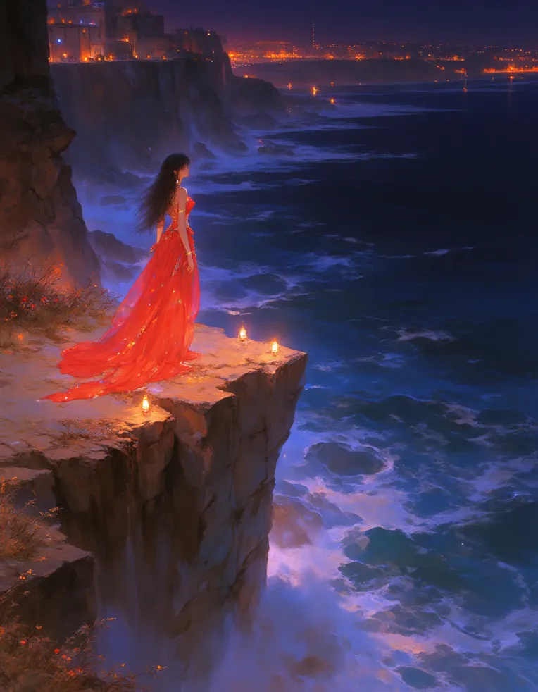 Traditional Painting Media,Girl,Style Boost,LoRA,FLUX.1