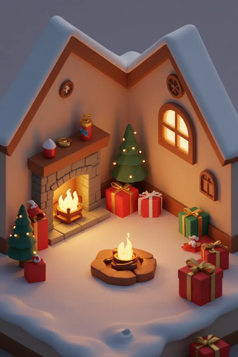 Cartoon style,Building,LoRA,FLUX.1