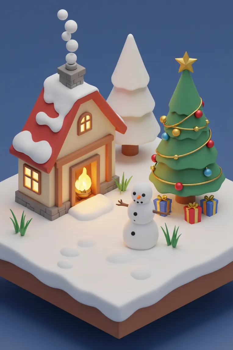 Cartoon style,Building,LoRA,FLUX.1