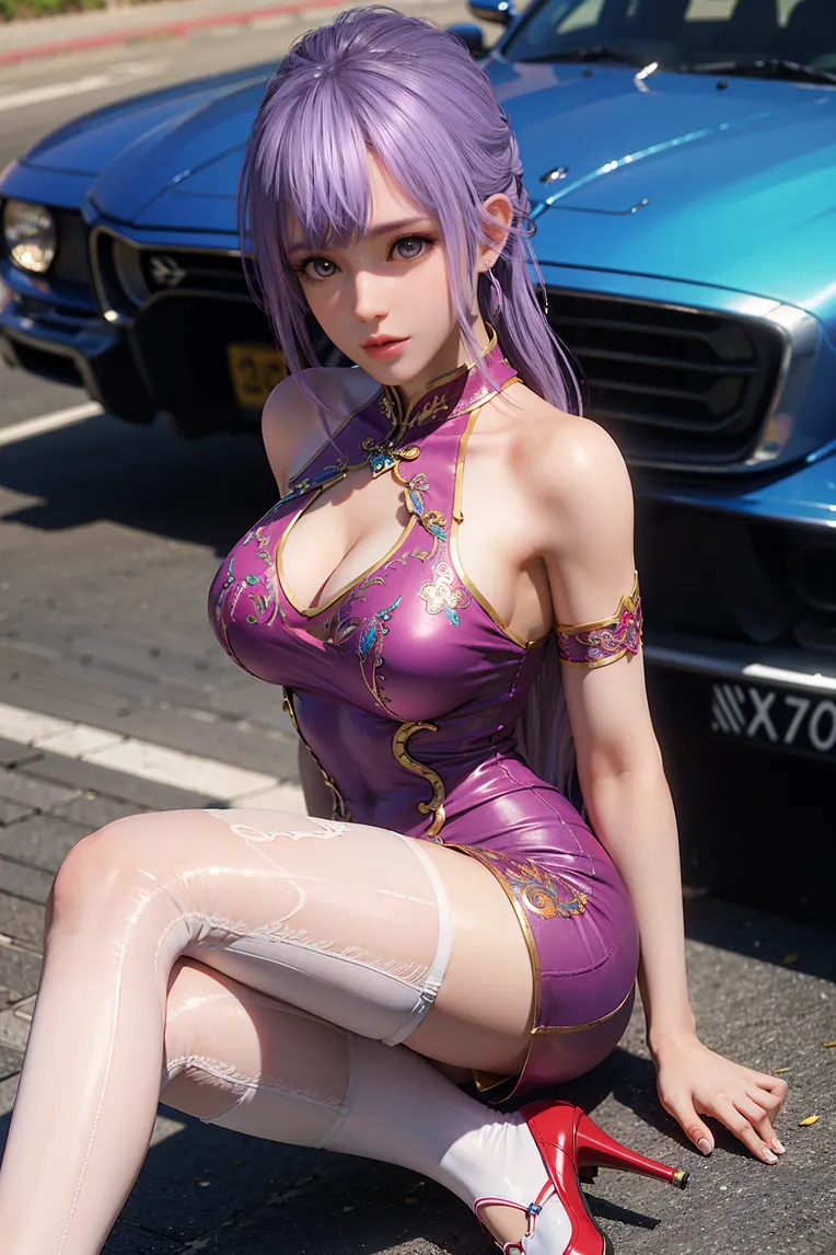 CGI style,Anime Character,Girl,LoRA,SD 1.5