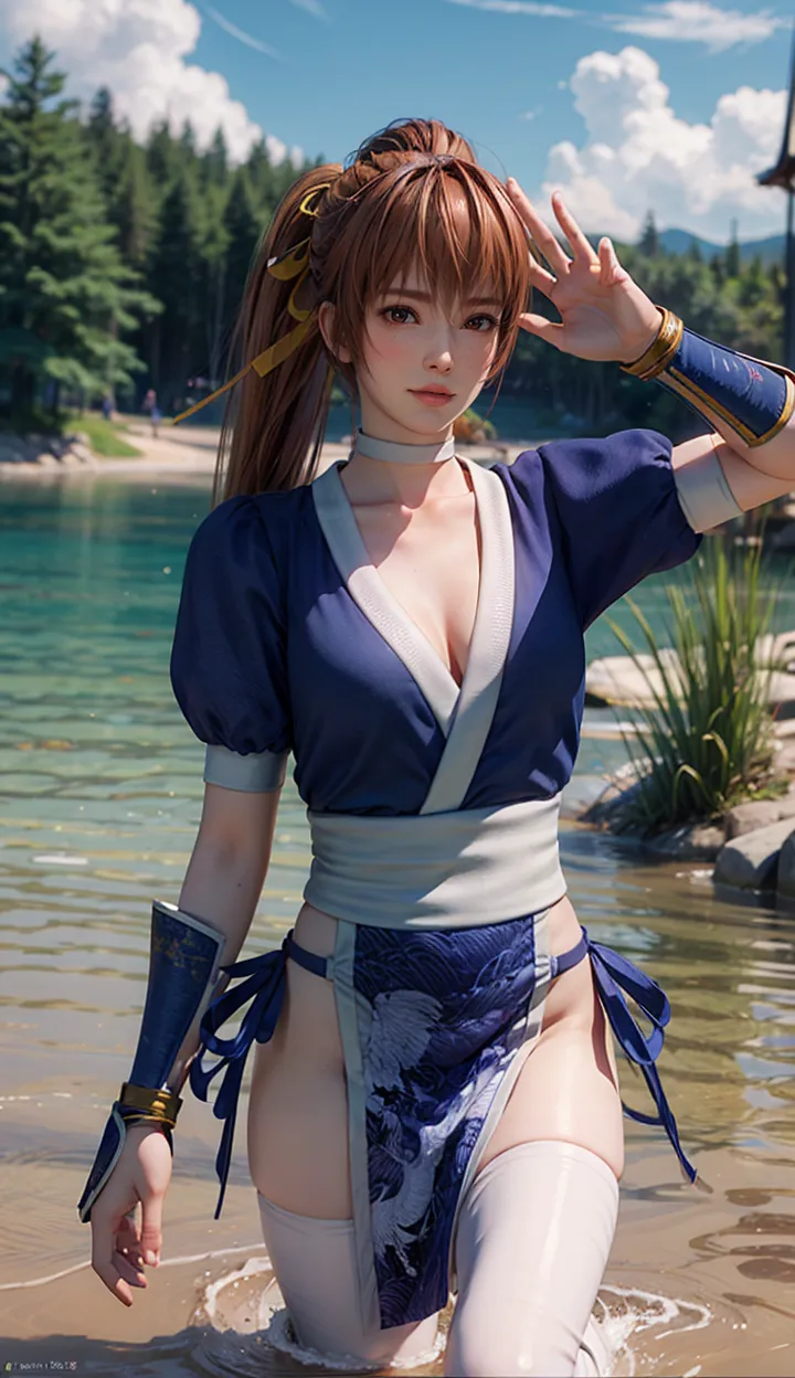 doaxvv Kasumi Dead or Alive-LoRA-dianzizhacai-Shakker