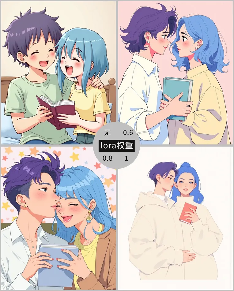 Anime Style,Girl,Style Boost,LoRA,FLUX.1