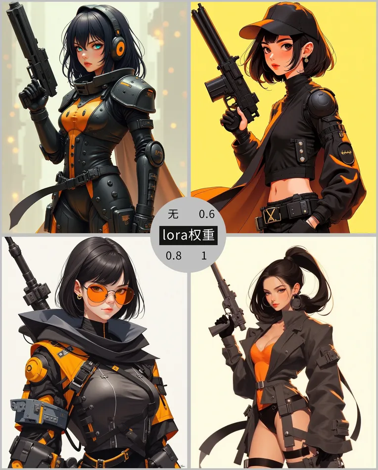 Anime Style,Girl,Style Boost,LoRA,FLUX.1