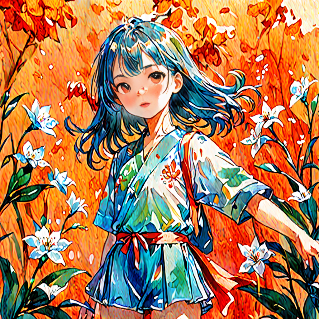 AI绘画-竹羽原创插画艺术模型Illustration Art ZY SDXL V1.0-涂象-AI绘图-LiblibAI