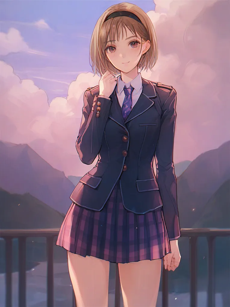 Anime Style,Girl,LoRA,Pony