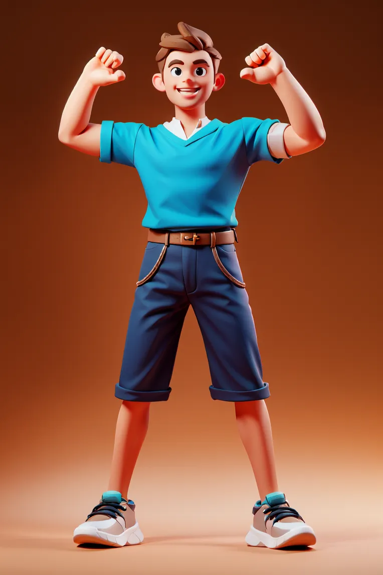 Cartoon style,Digital Painting Media,Boy,LoRA,SD 1.5