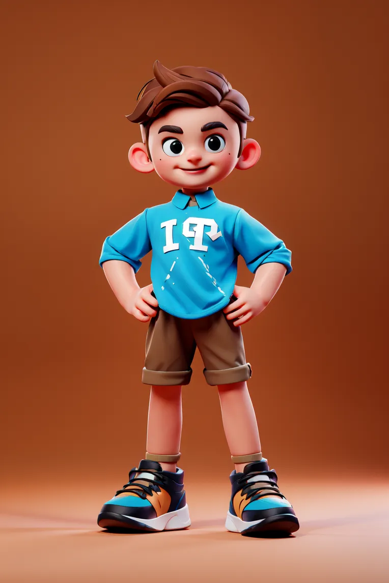 Cartoon style,Digital Painting Media,Boy,LoRA,SD 1.5