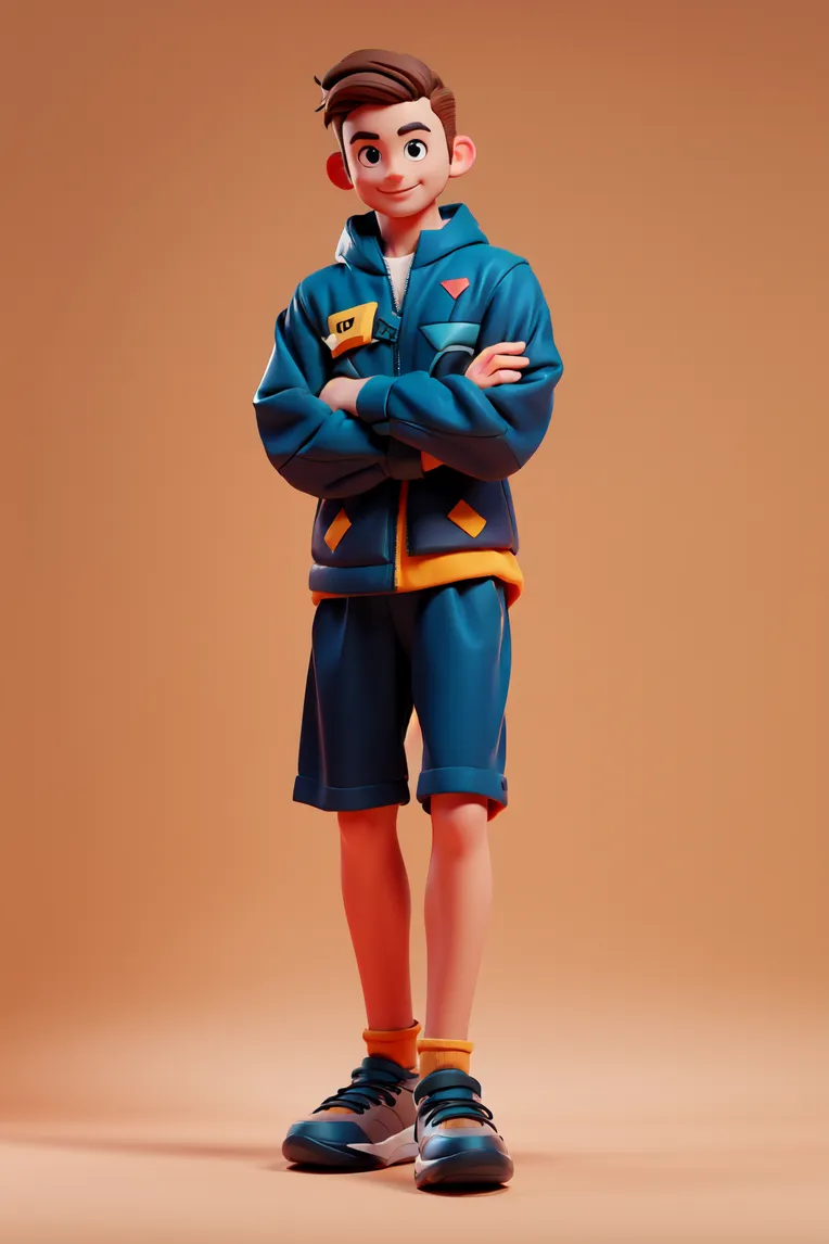 Cartoon style,Digital Painting Media,Boy,LoRA,SD 1.5