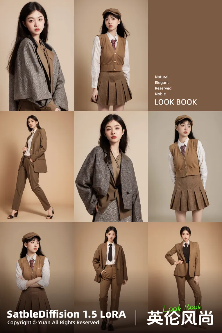 Realistic,Fashion & Makeup,Girl,LoRA,SD 1.5