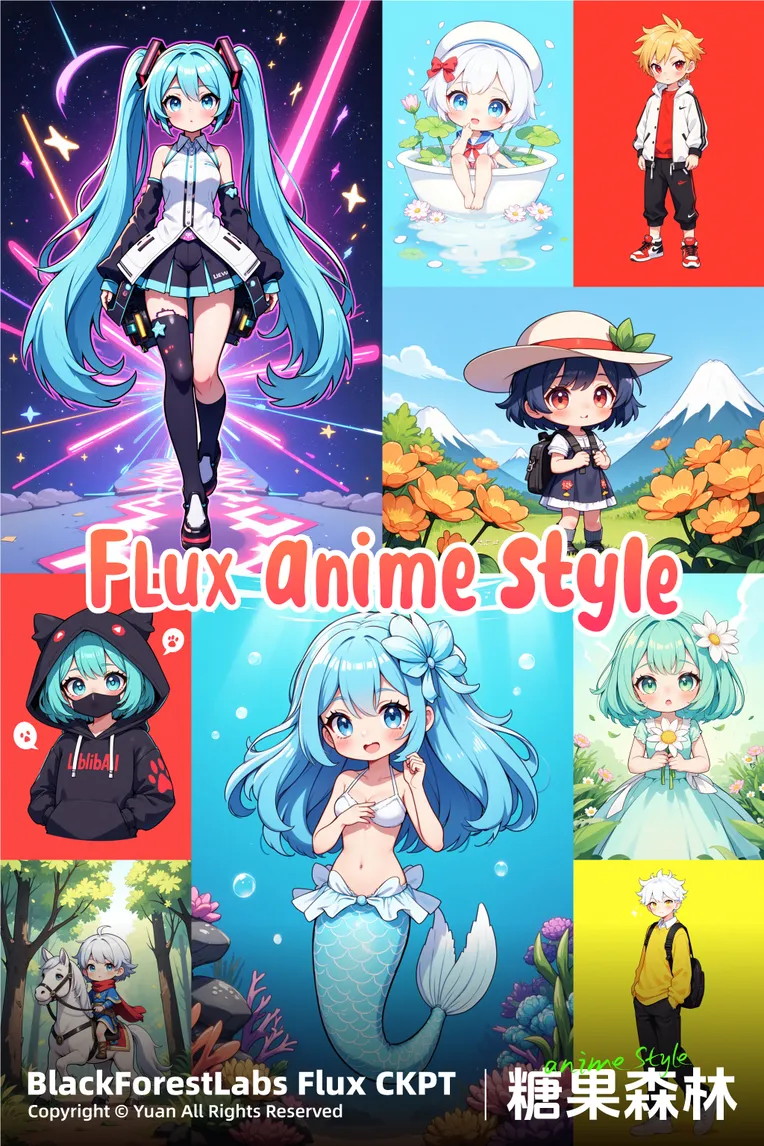 Anime Character,Girl,Checkpoint,FLUX.1