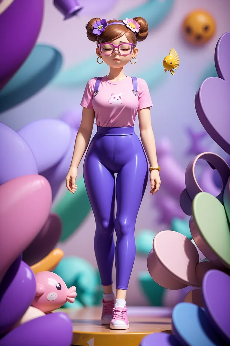 Cartoon style,Digital Painting Media,Girl,Checkpoint,SD 1.5