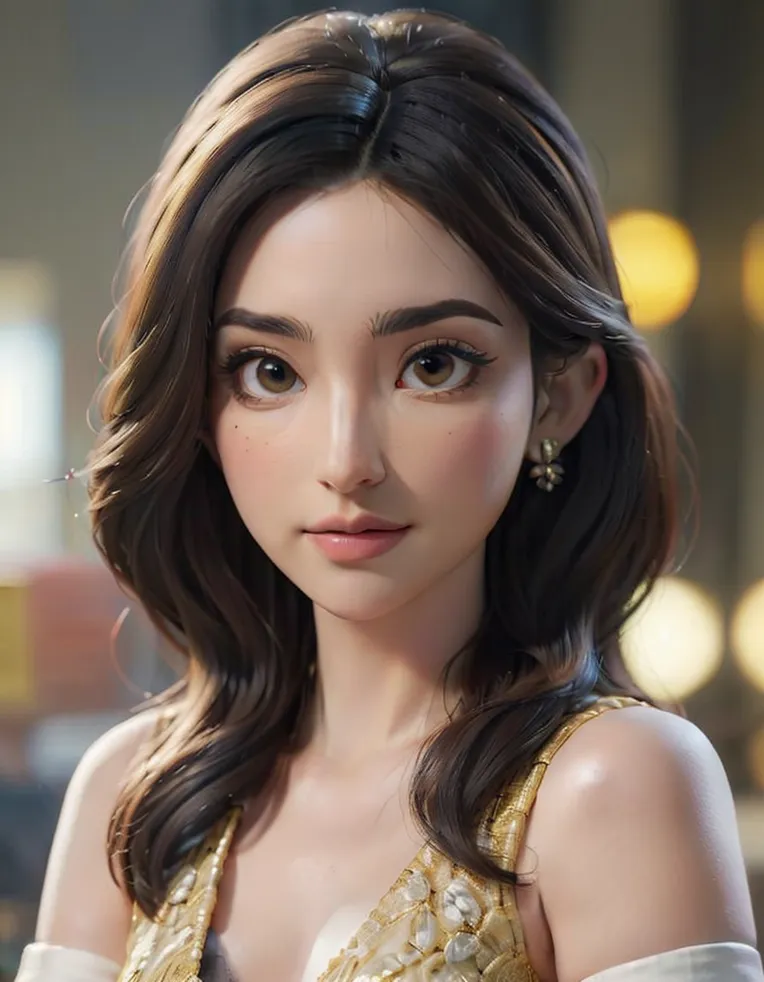 CGI style,Anime,Girl,LoRA,SD 1.5