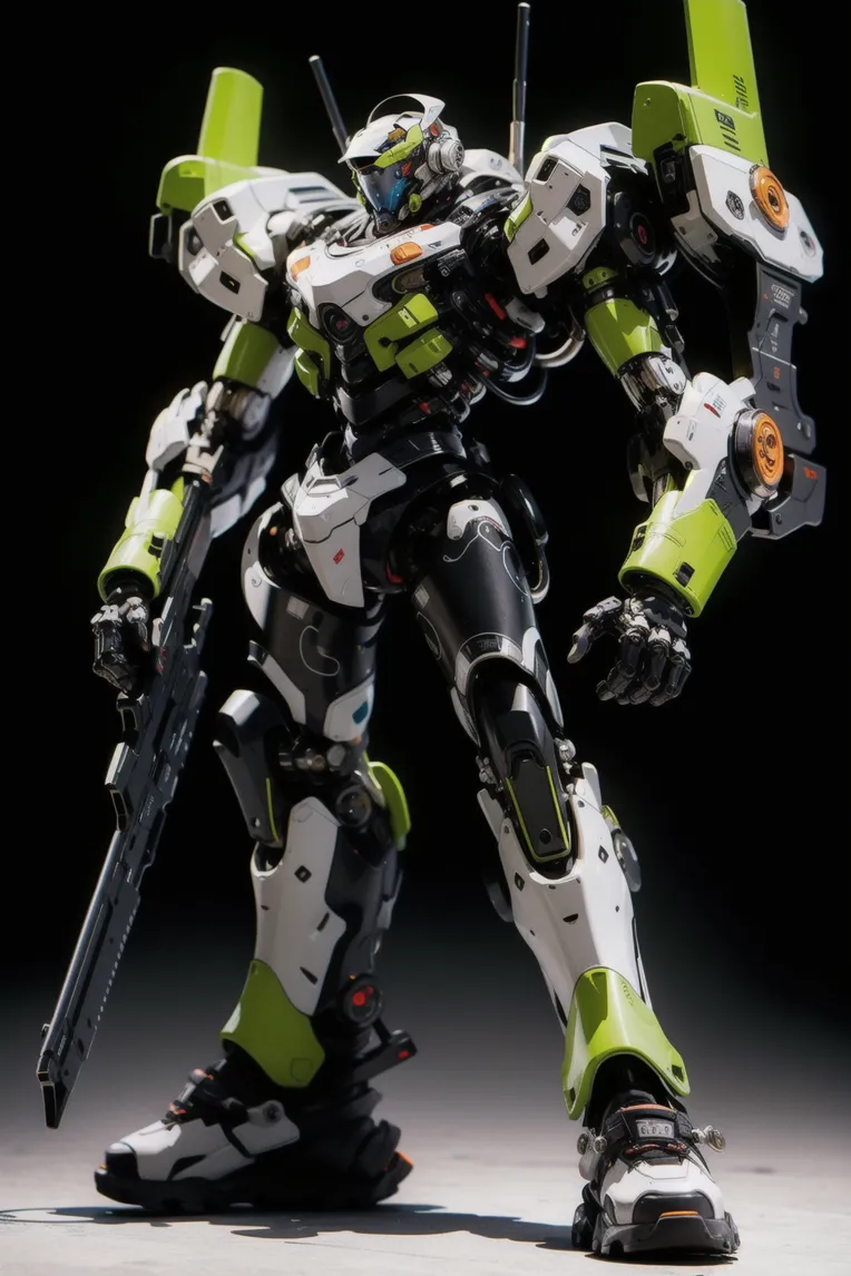 CGI style,Anime Character,Mecha,LoRA,SD 1.5