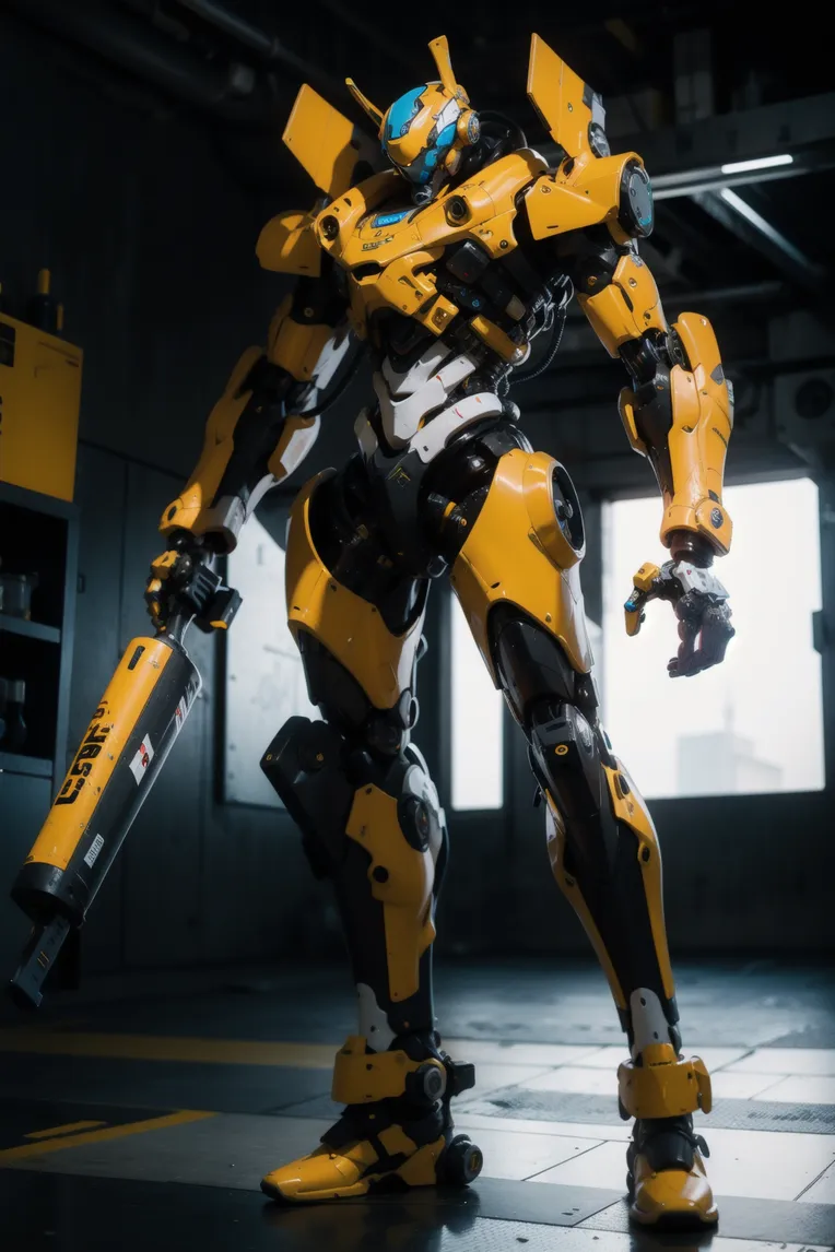 CGI style,Anime Character,Mecha,LoRA,SD 1.5