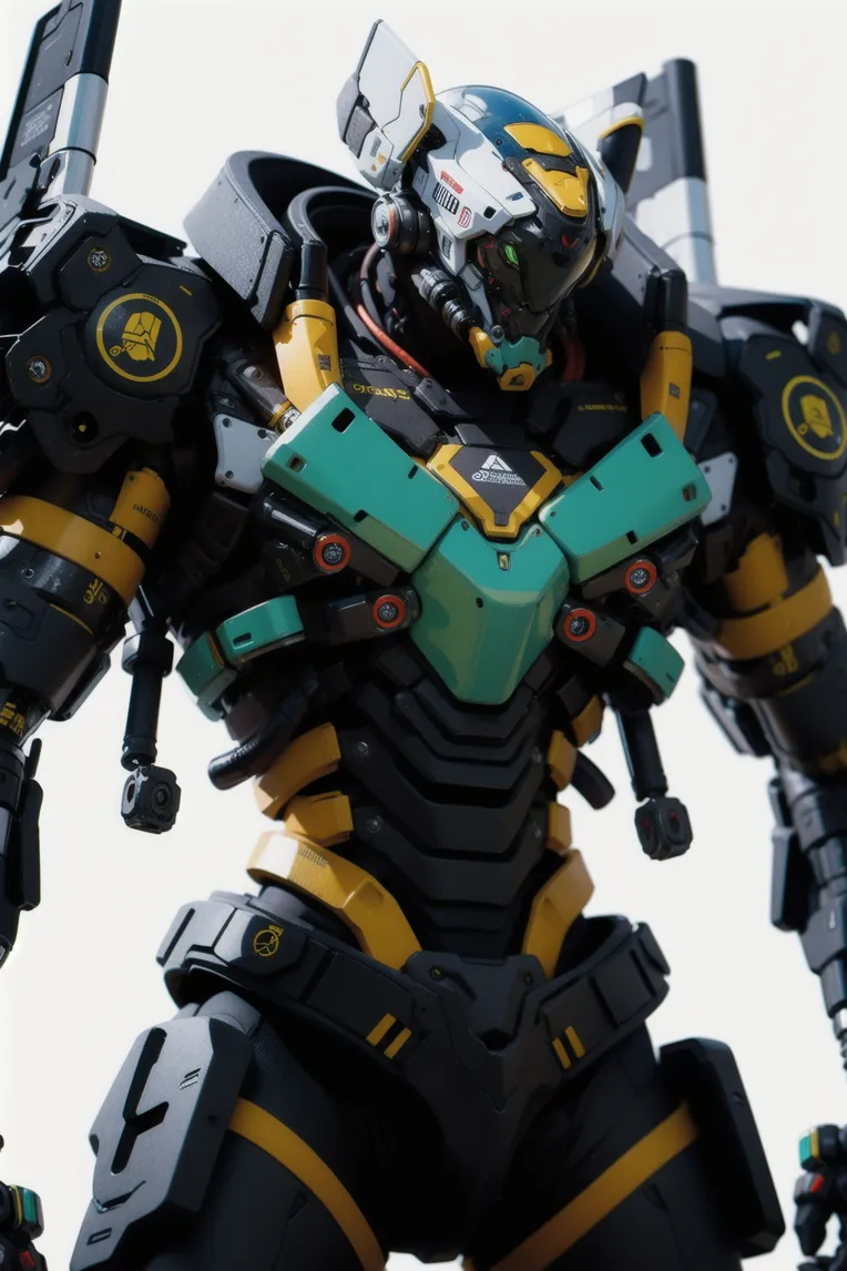 CGI style,Anime Character,Mecha,LoRA,SD 1.5