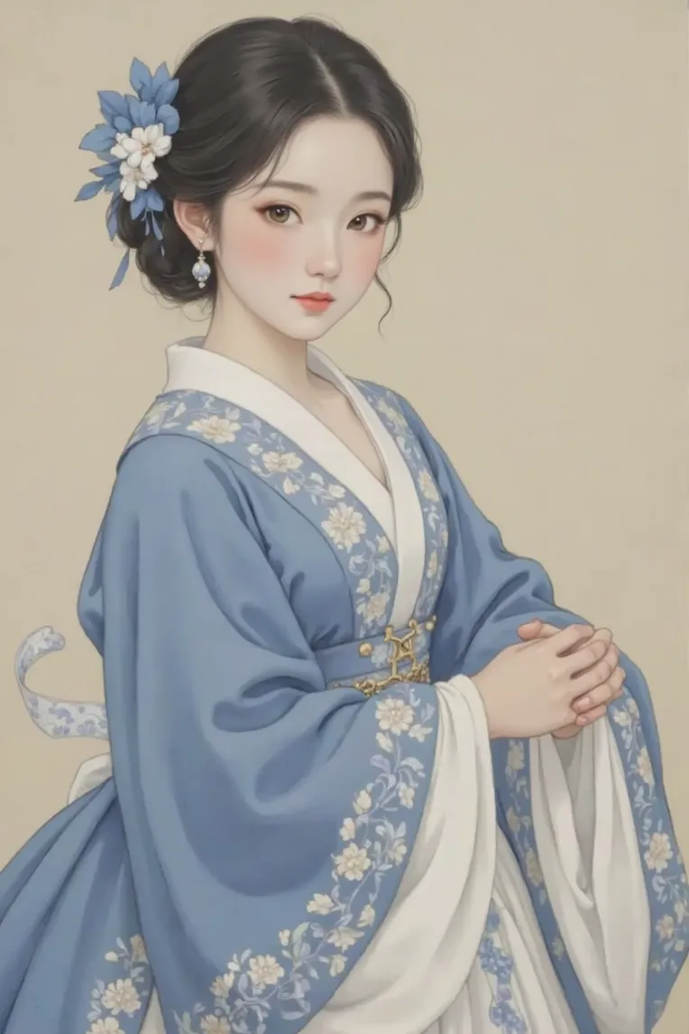 Illustration,Chinese Style,Girl,LoRA,FLUX.1