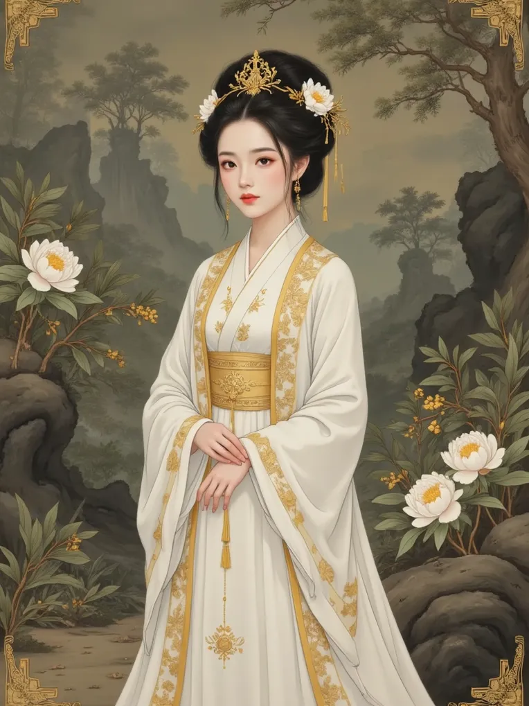 Illustration,Chinese Style,Girl,LoRA,FLUX.1
