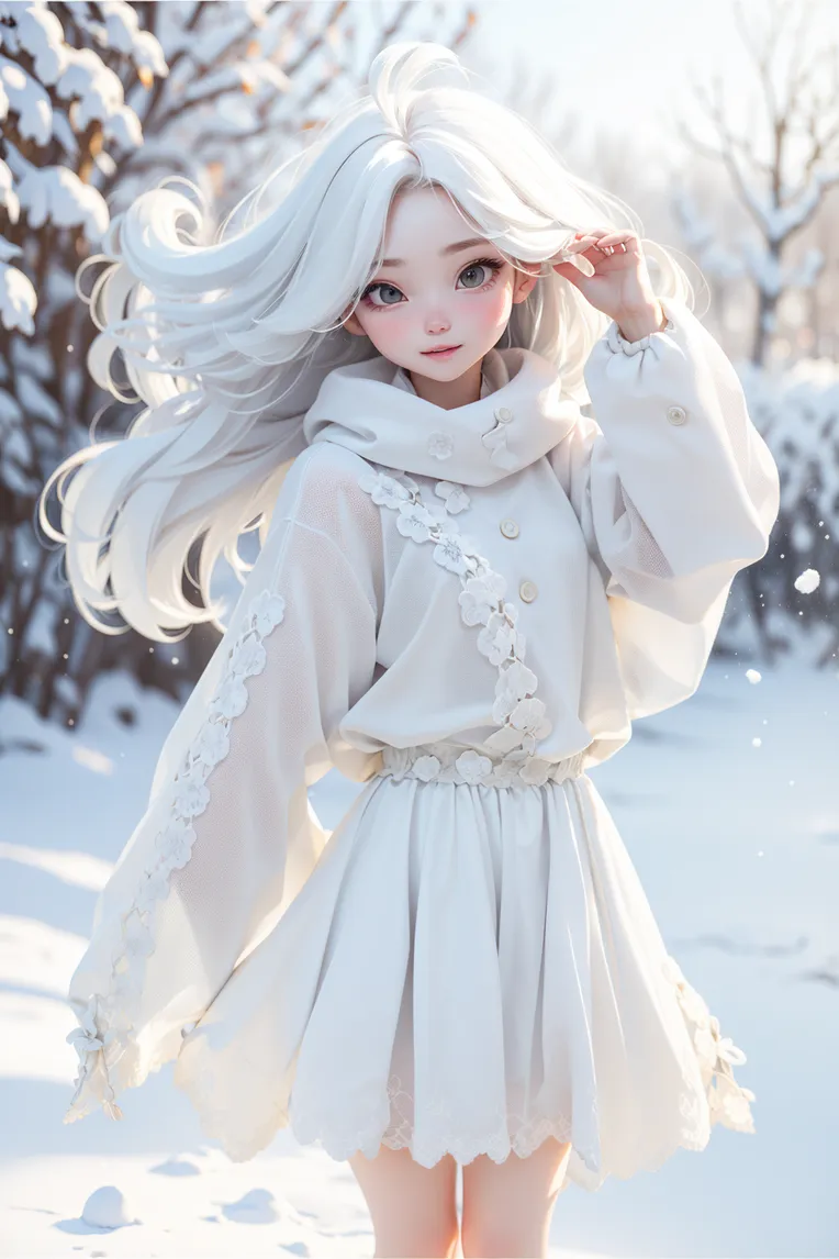 CGI style,Anime Style,Girl,LoRA,SD 1.5