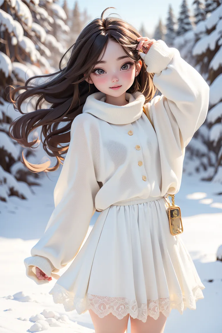 CGI style,Anime Style,Girl,LoRA,SD 1.5