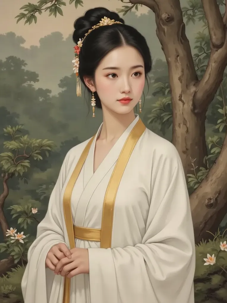 Illustration,Chinese Style,Girl,LoRA,FLUX.1