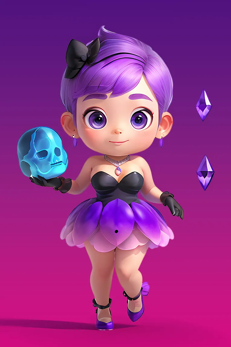 Cartoon style,Digital Painting Media,Girl,LoRA,SD 1.5