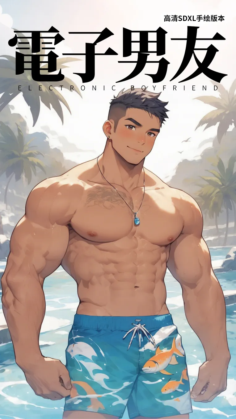 Anime Style,Boy,Style Boost,LoRA,SDXL