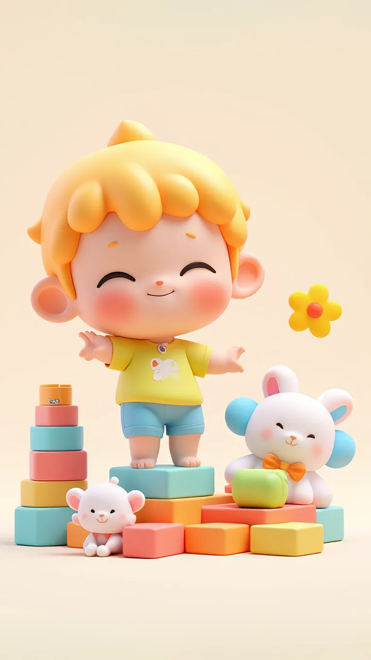 Cartoon style,Boy,Style Boost,LoRA,FLUX.1