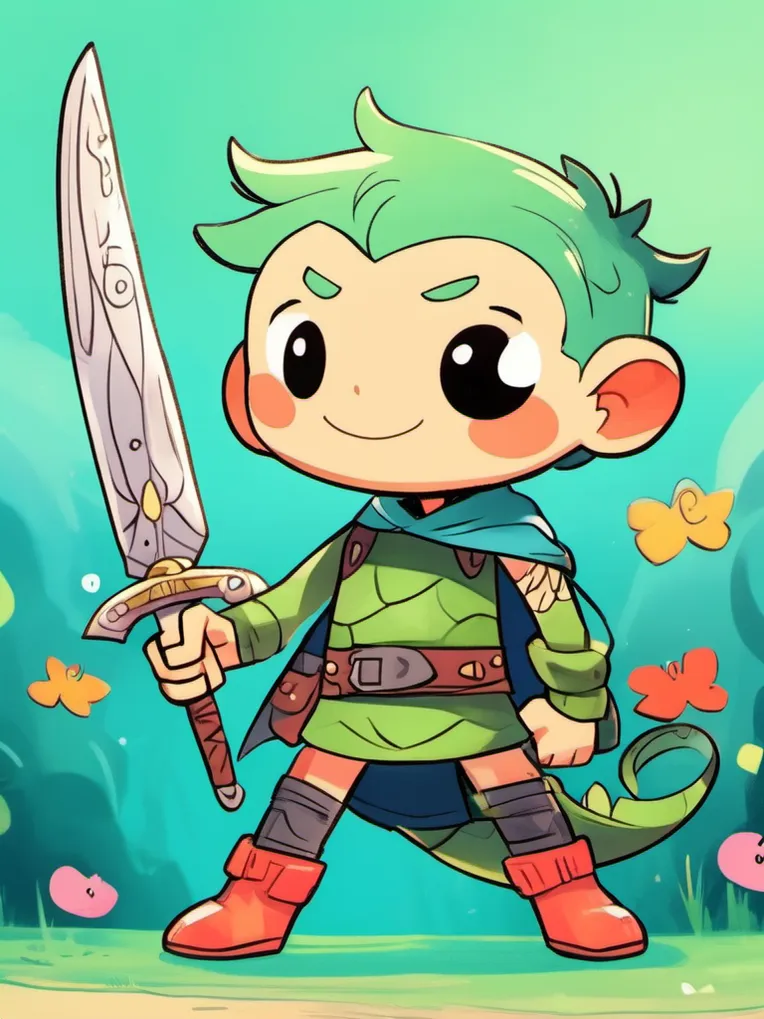 Kids' Illustration,Boy,Style Boost,LoRA,SDXL