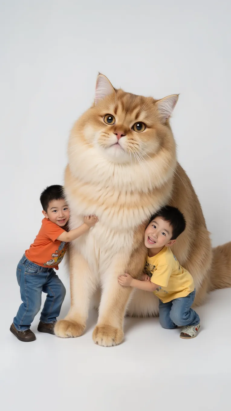 Giant Pets Enlarged for Kids | One-click to Generate Giant Pet Portrait ...