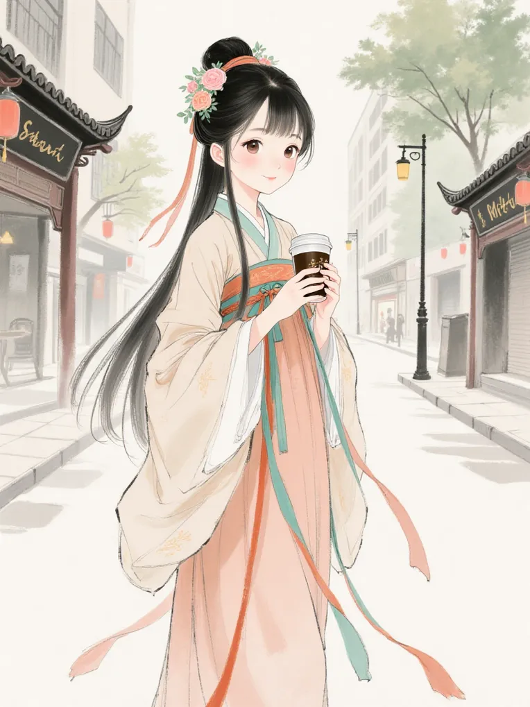 Chinese Style,Traditional Painting Media,Style Boost,LoRA,FLUX.1